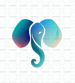 Abstrakter Elefant
